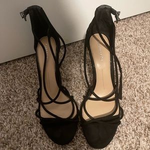 Black Strappy Heels